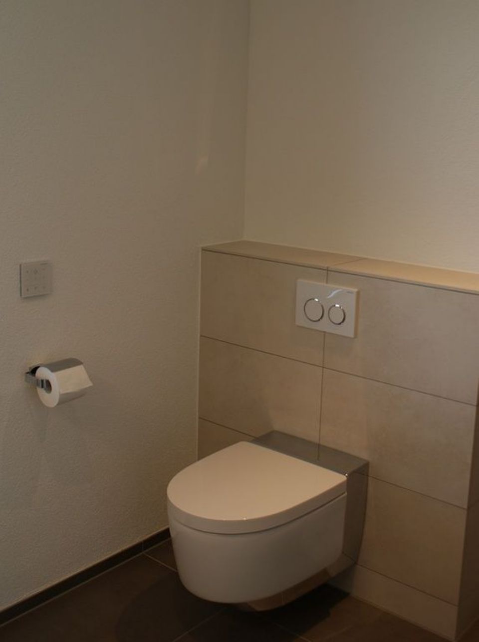 Toilette, installiert von der Eberhard Sanitär GmbH