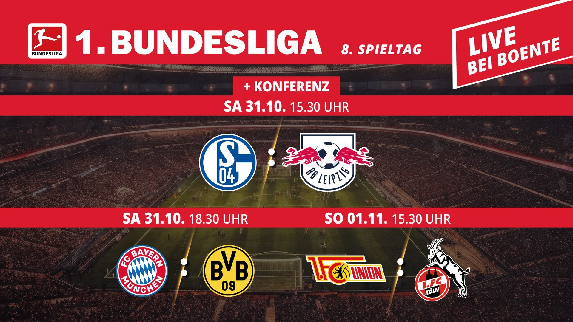 1. Bundesliga | 8. Spieltag