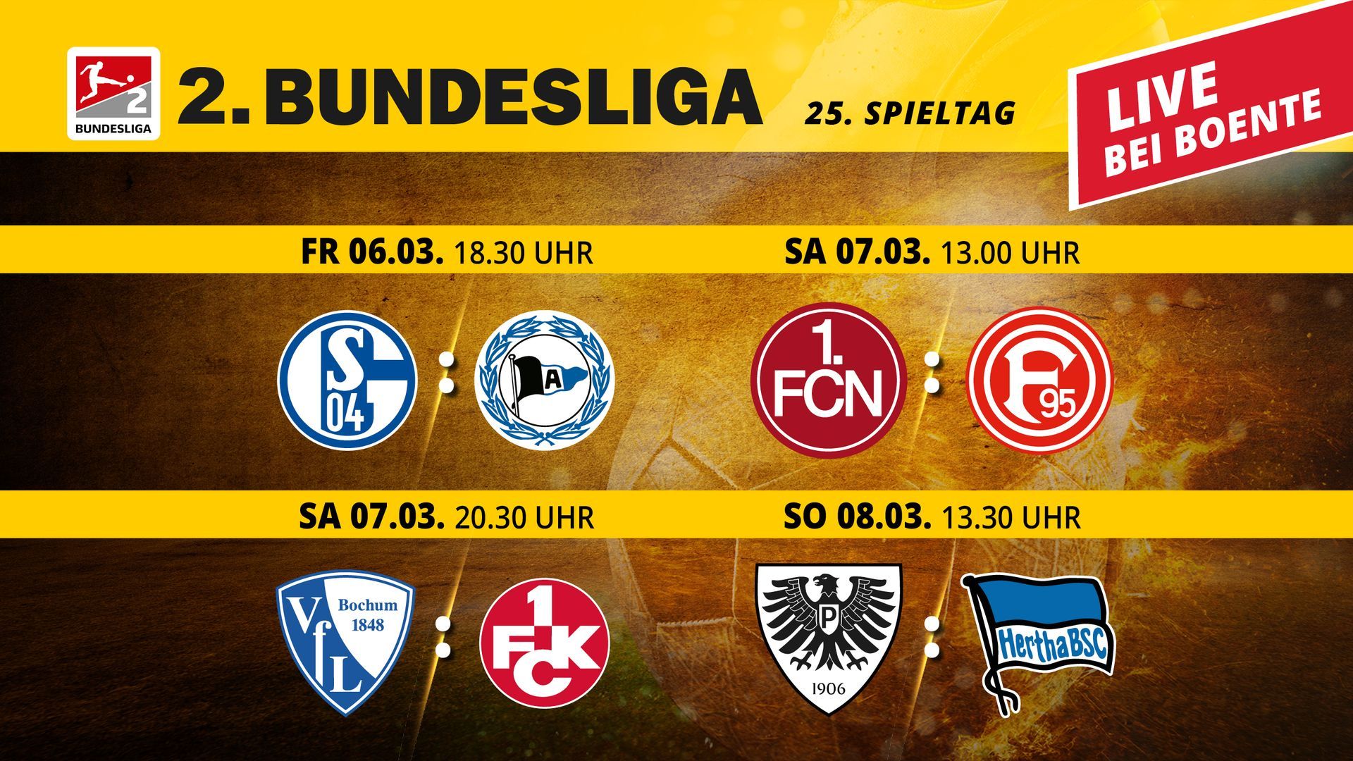 2. Bundesliga | 25. Spieltag