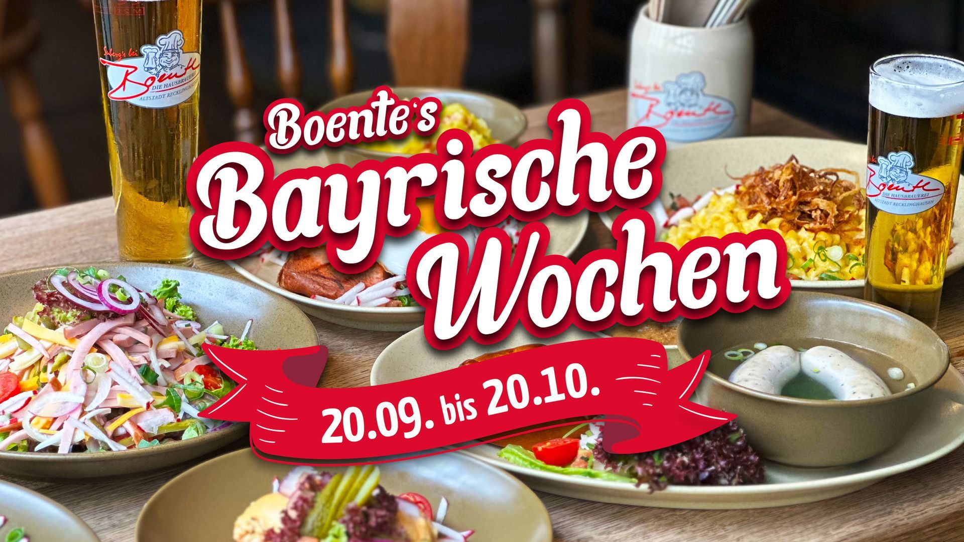Boente's Sommerkarte