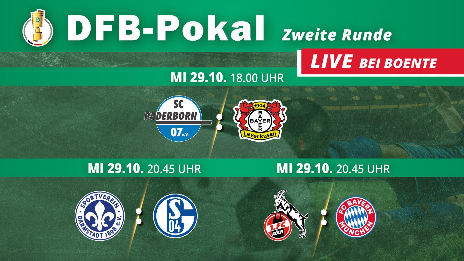 DFB-Pokal | Zweite Runde