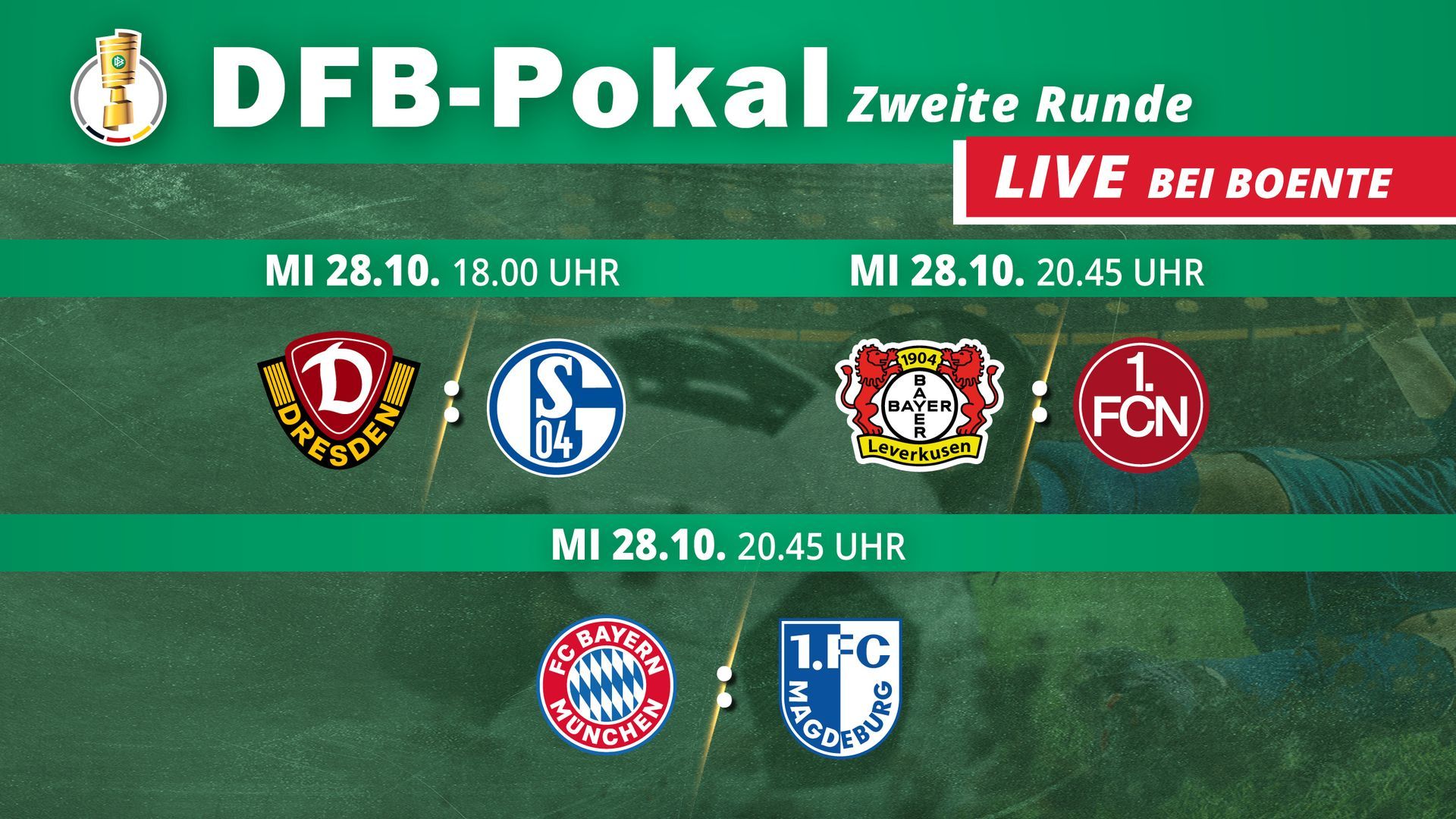 DFB -Pokal | Zweite Runde