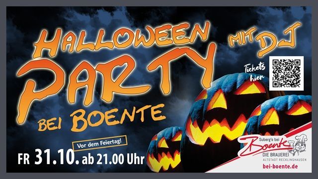 31.10.2025 | Boente's Halloween Party