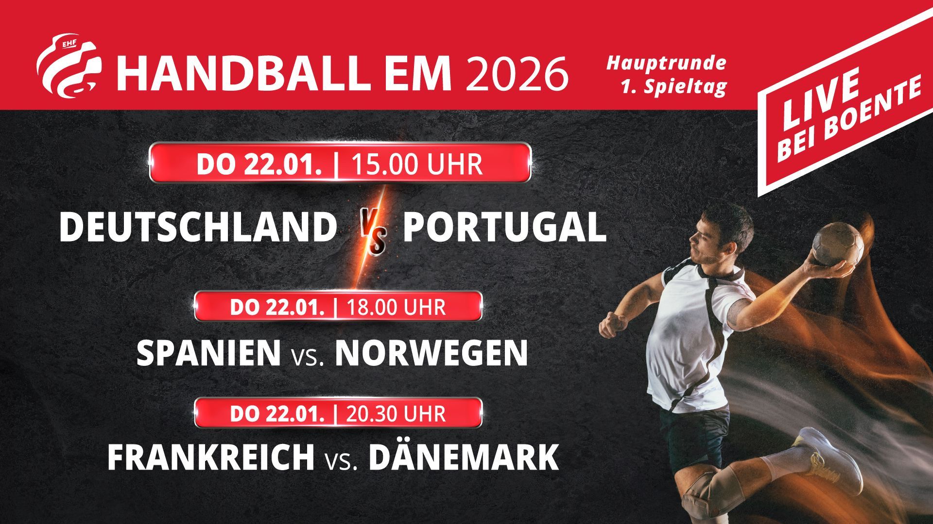 Flyer Handball Event