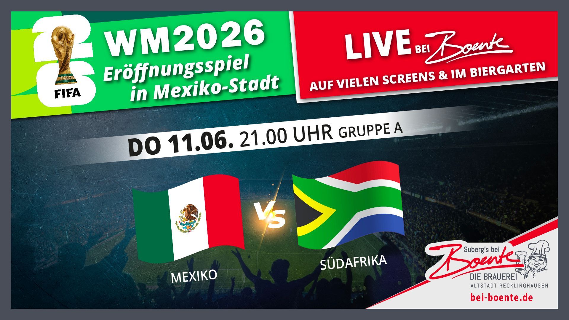 Fußball WM 2026 | Eröffnungsspiel