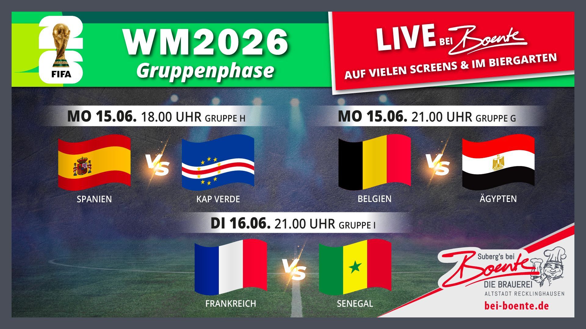 Fußball WM 2026 | Gruppenphase