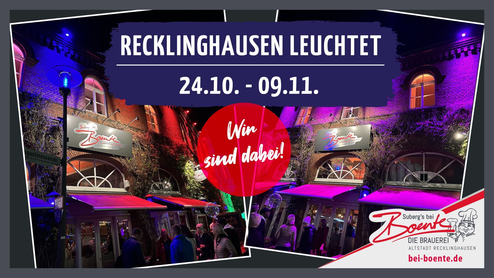 24.10. – 09.11. | Recklinghausen leuchtet