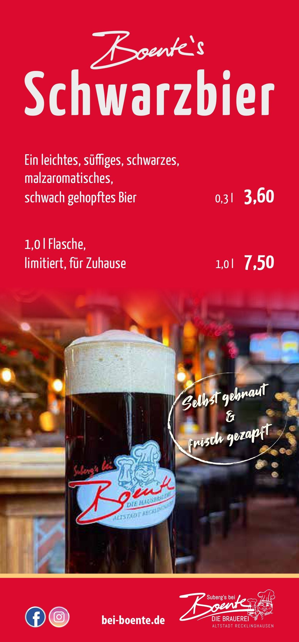 Boentes Bier | Recklinghausen