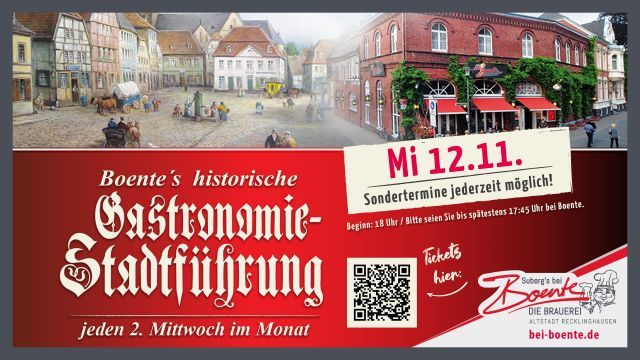 12.11.2025 | Boente's historische Gastronomie-Stadtführung