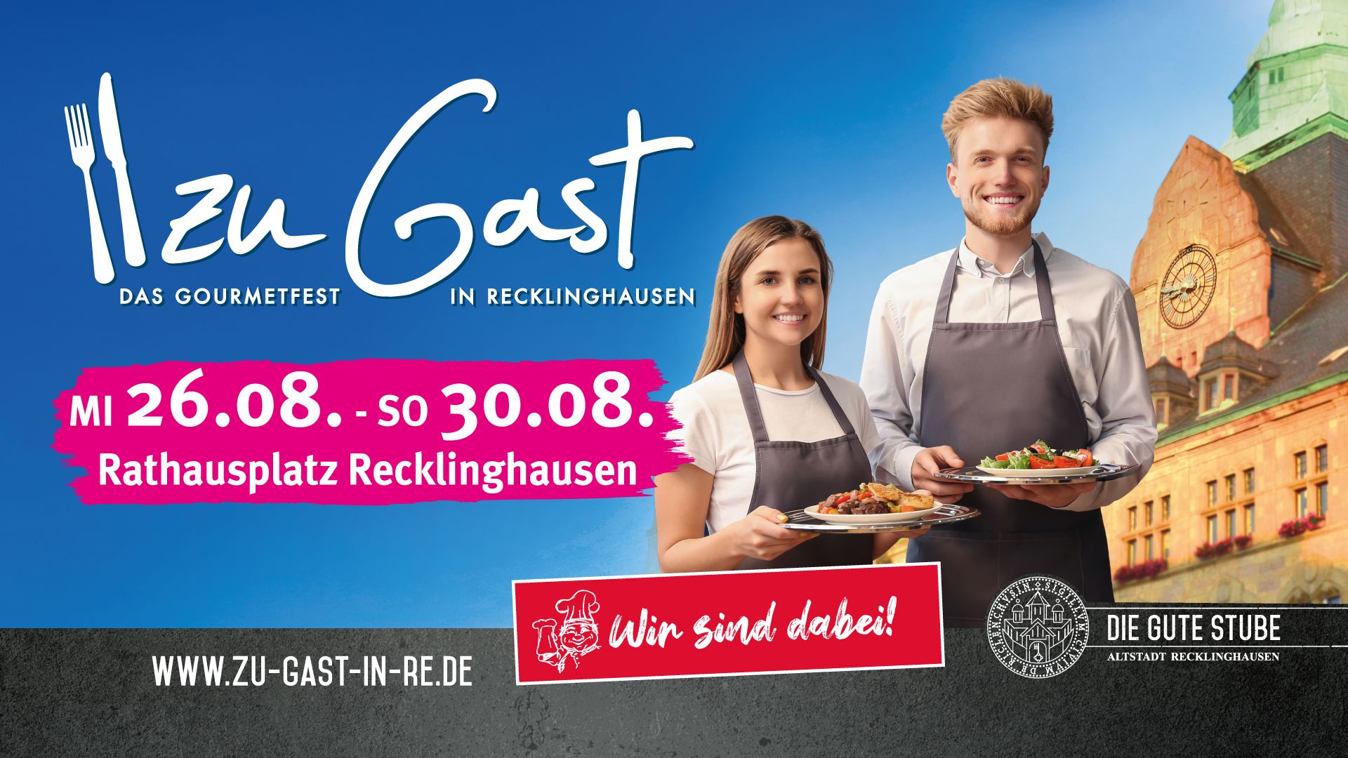 26. bis 30.08.2026 | Zu Gast in Recklinghausen