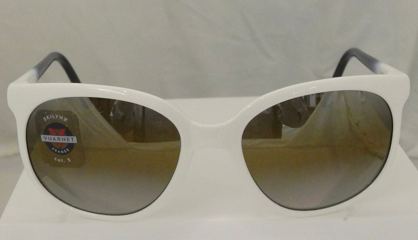 Legen 02 original US skiteam blanc/bleu en bio nylon verres skilynx