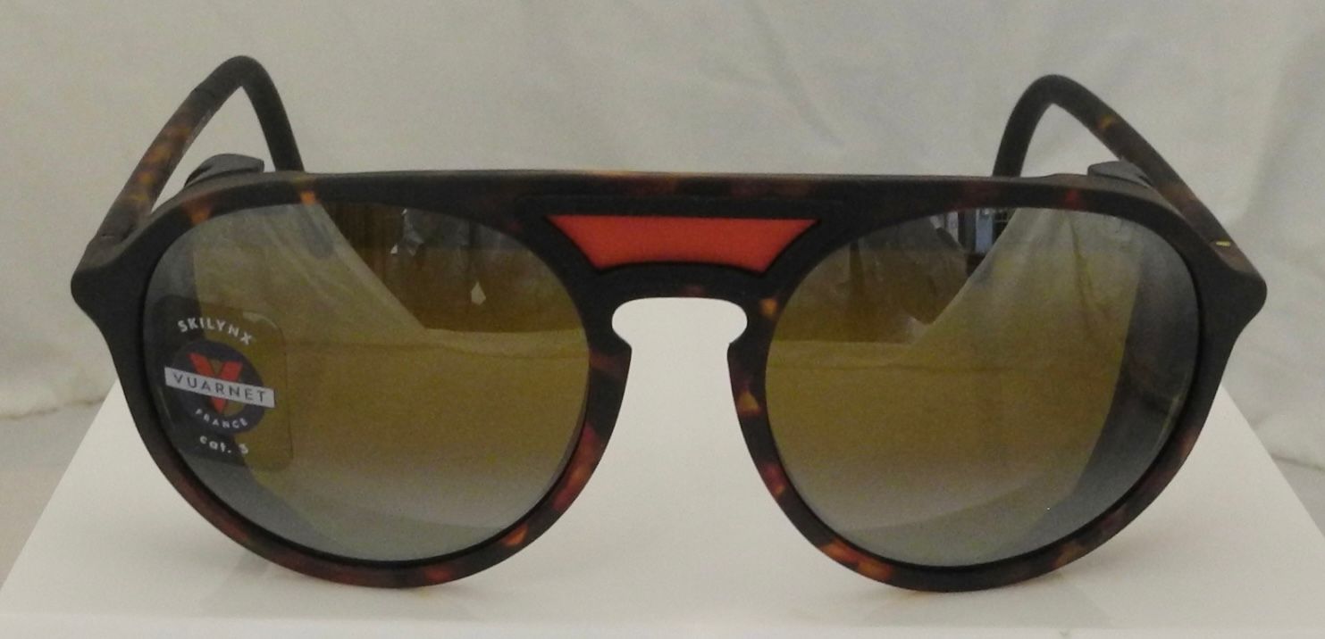 Ice factory couleur écaille rouge en bio nylon verres skilynx