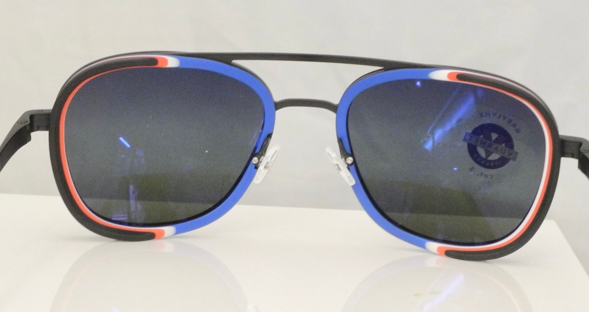 Edge regular branches noires métal face tranche bleu blanc rouge