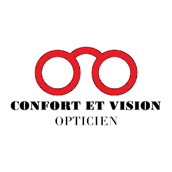 Logo confort et vision - opticien
