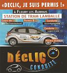 Logo de l'école de conduite Déclic Conduite à Fleury-les-Aubrais