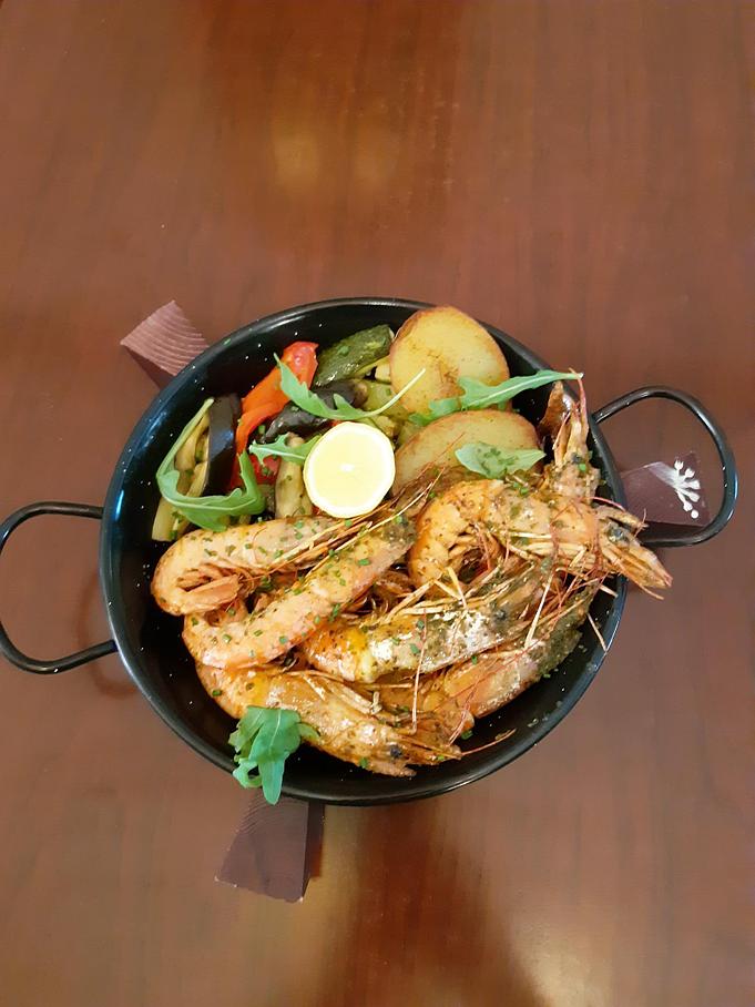 Gambas al Pesto Gambas al Pesto