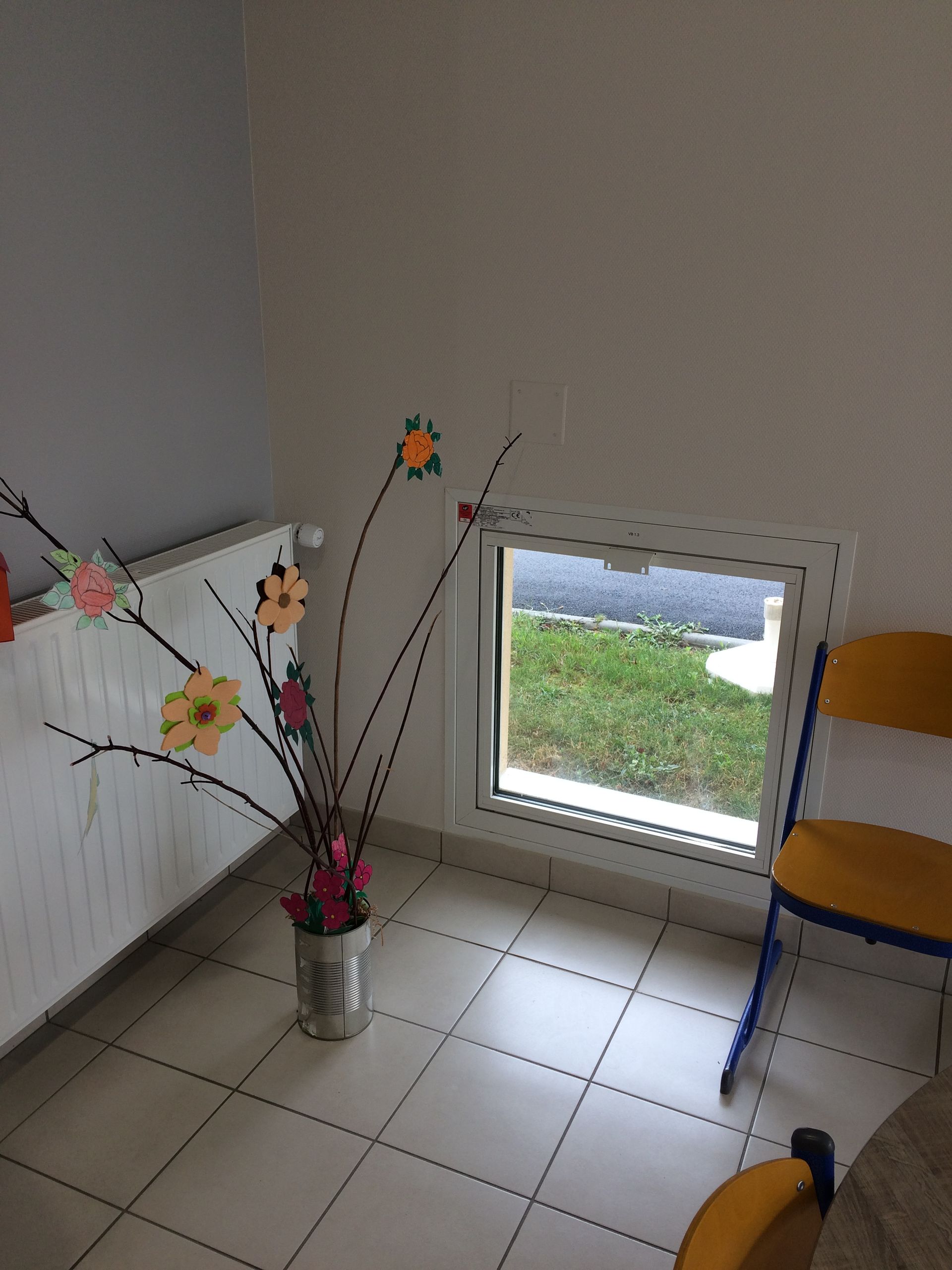 Fenêtre carré de désenfumage