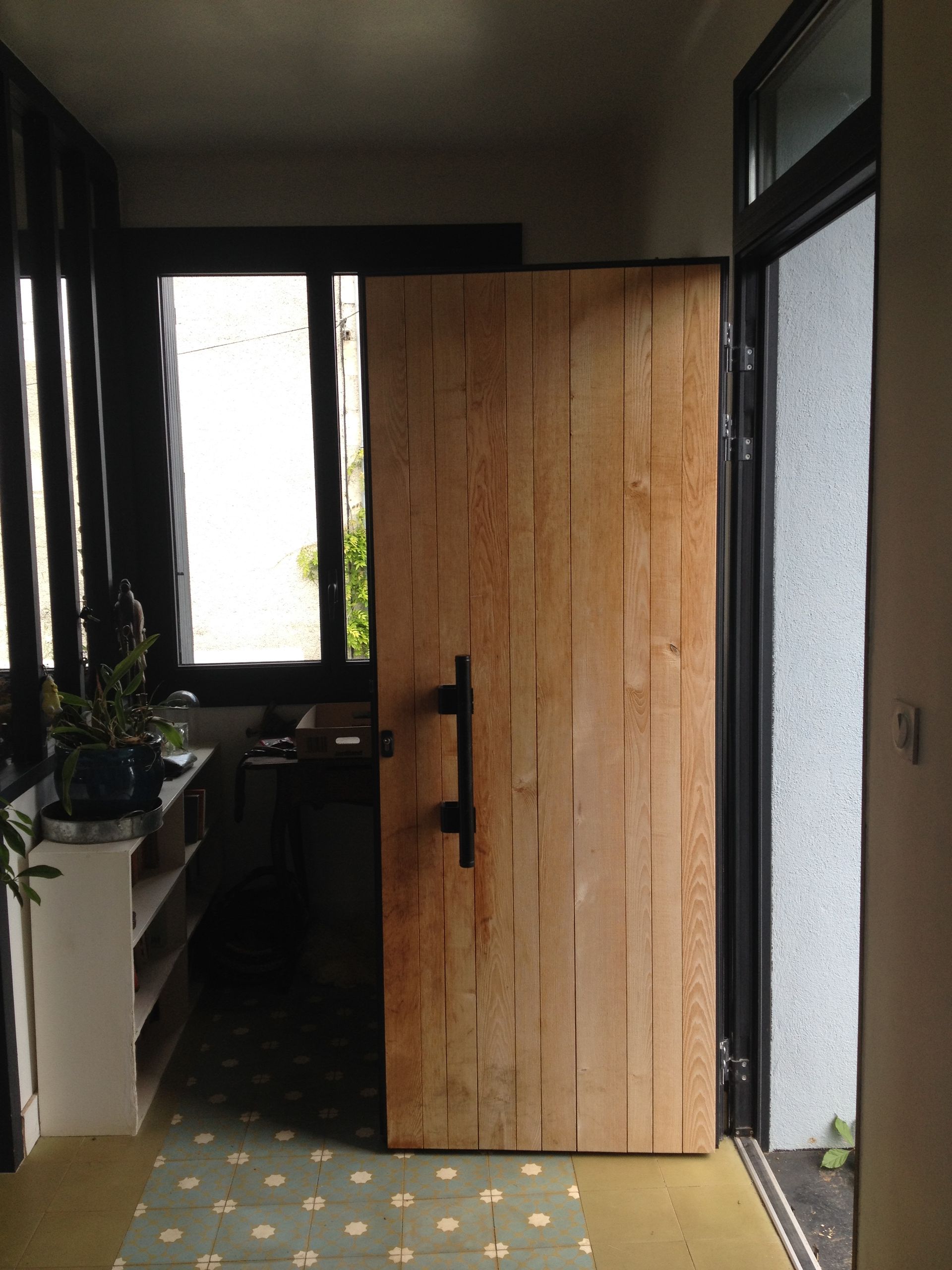 Poignée en aluminium