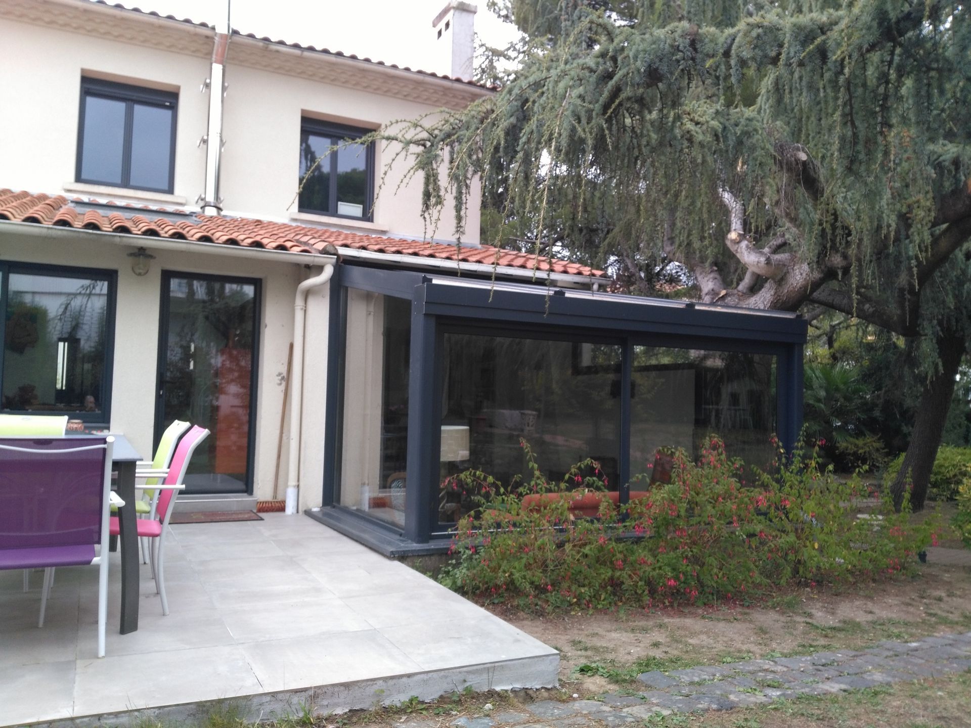 Véranda en aluminium