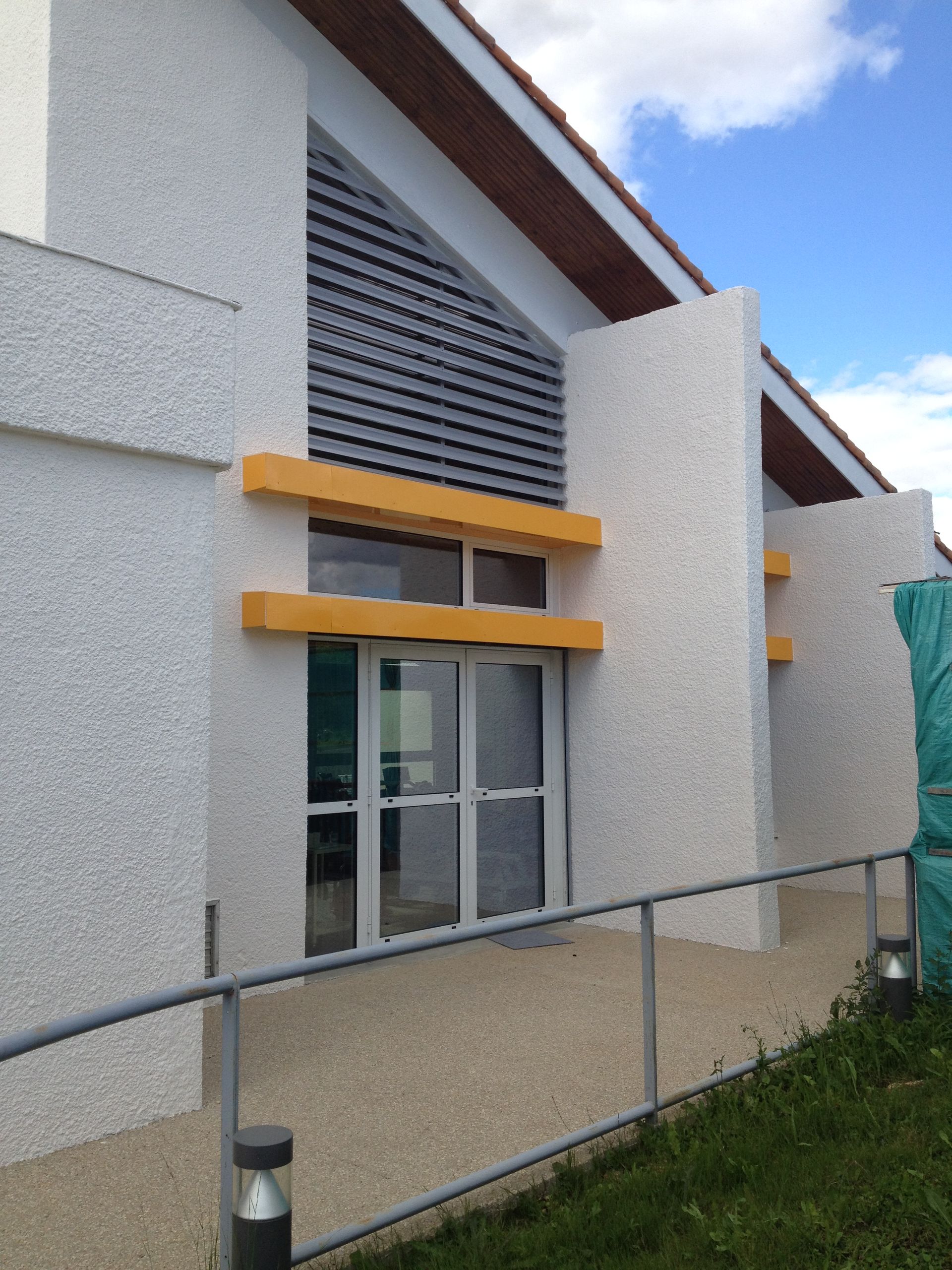 Brise-soleil vue de côté