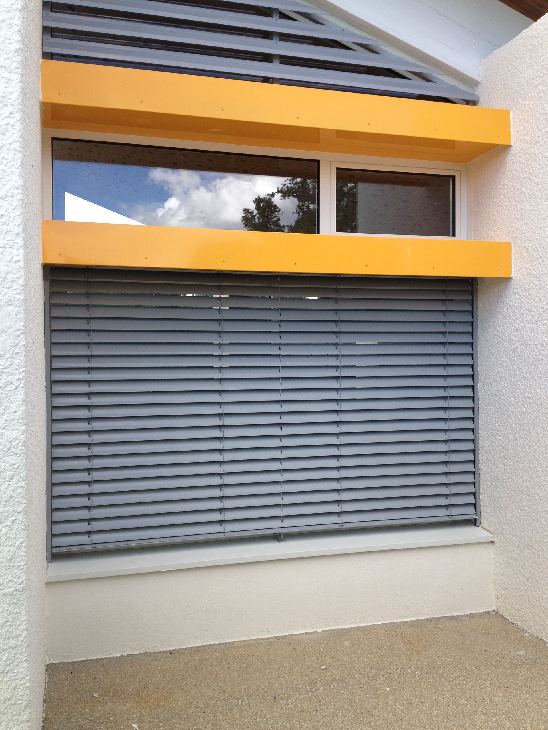 Brise-soleil en aluminium