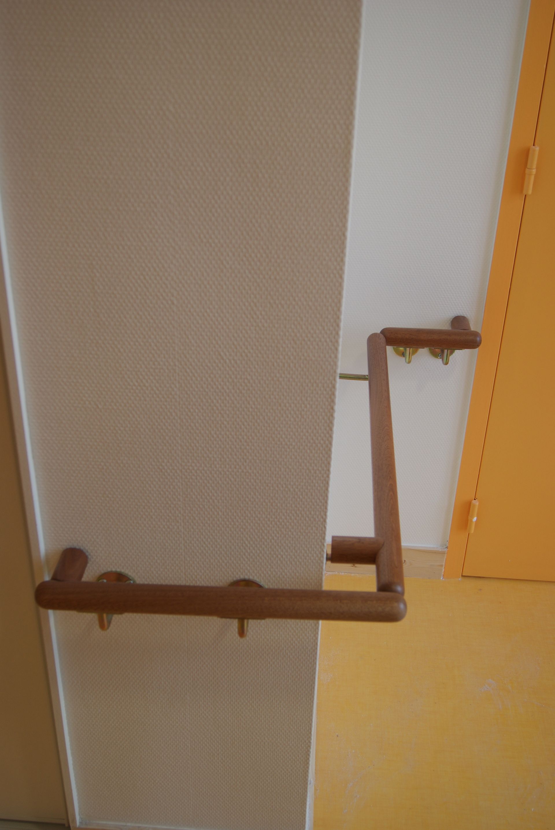 Mains courantes vues de haut