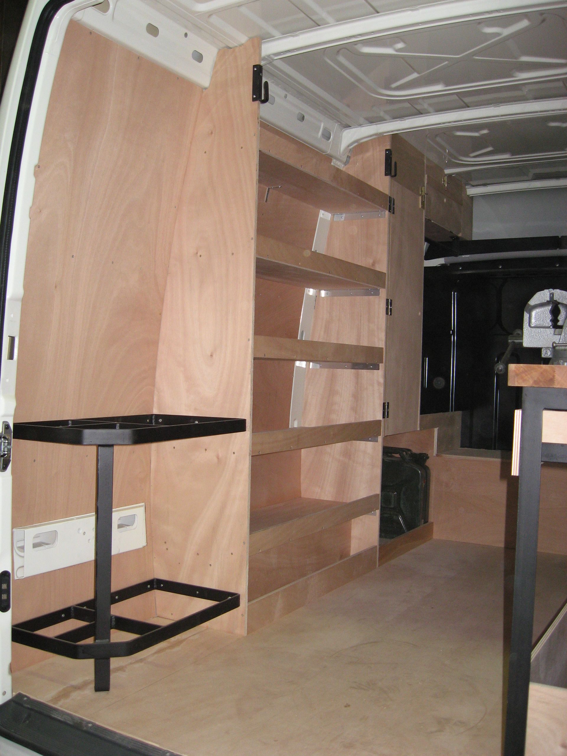 Aménagement intérieur d'utilitaire