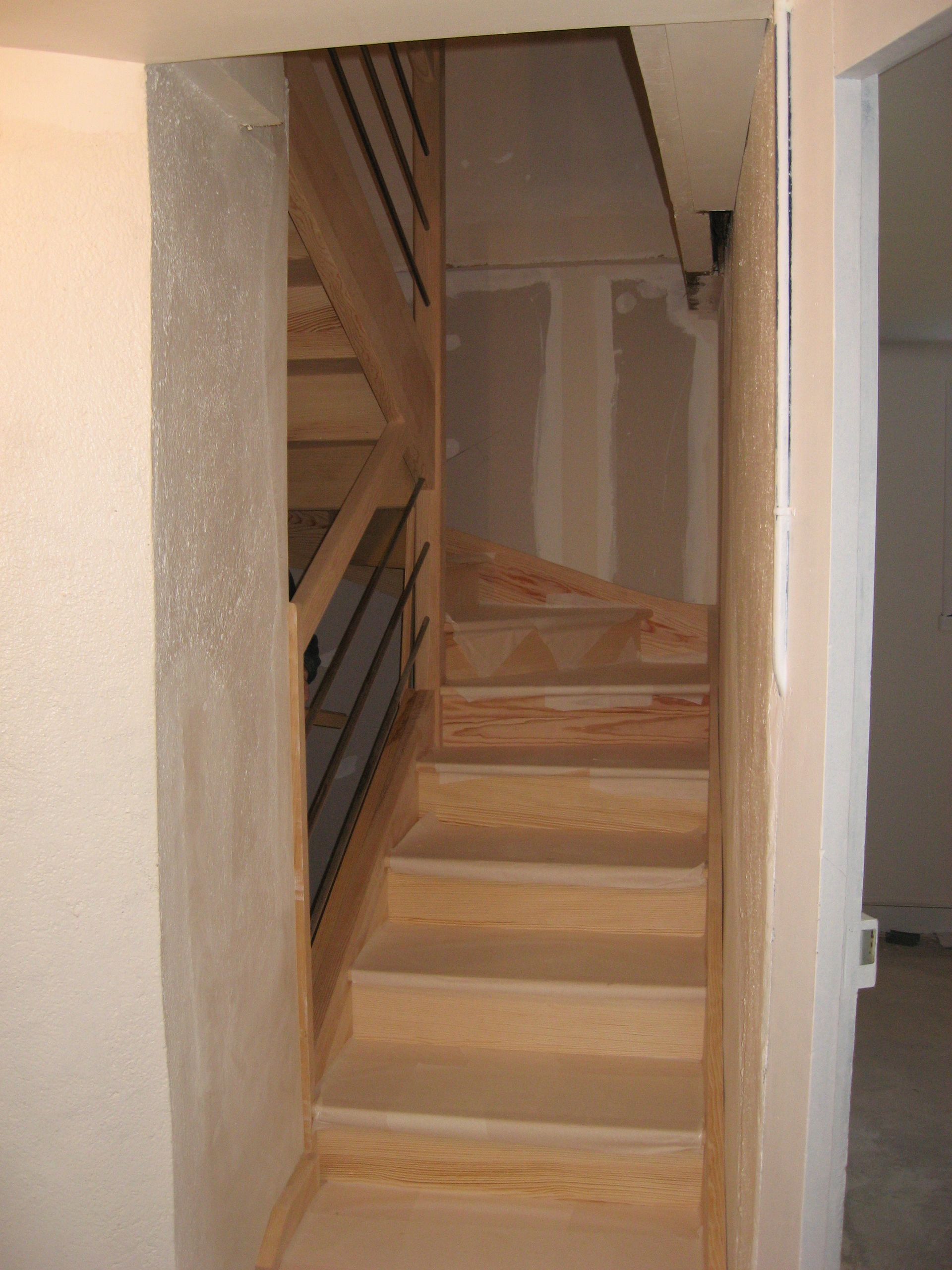 Menuiserie intérieur en bois pour escaliers