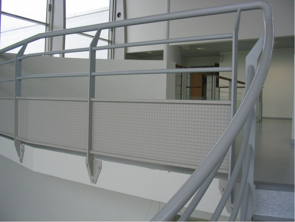 Garde-corps vue de face