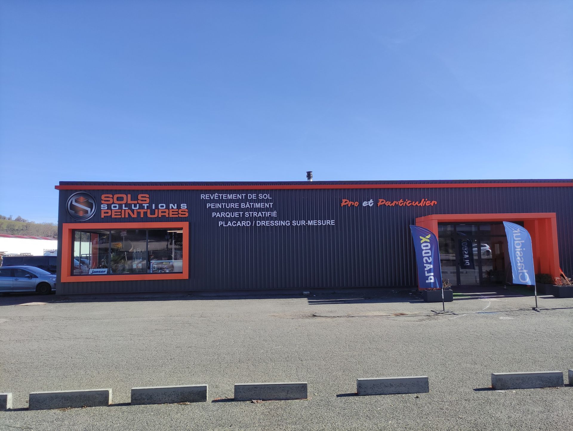 Enseigne grand format à Saint Etienne et Lyon