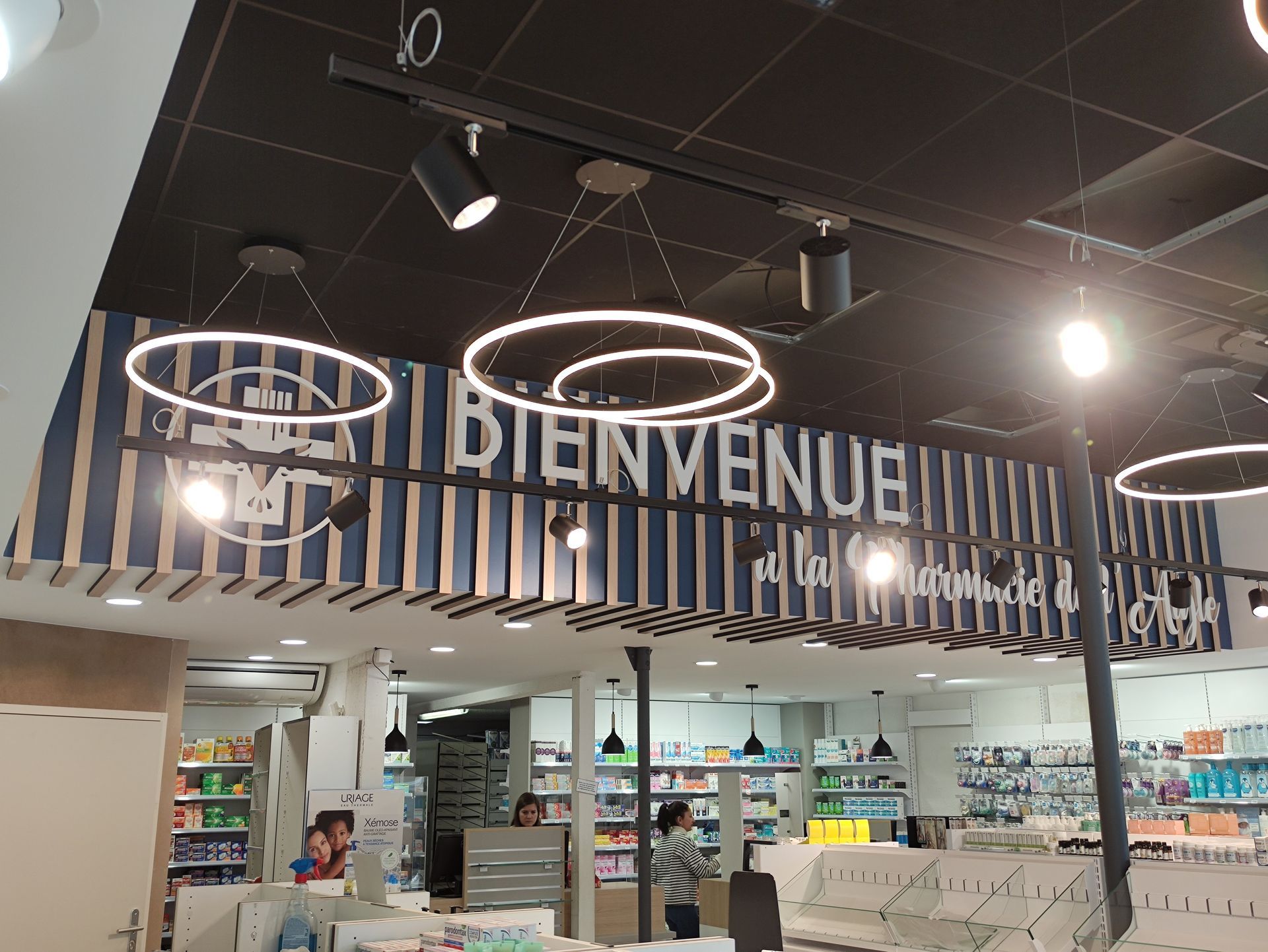 Décoration de magasin