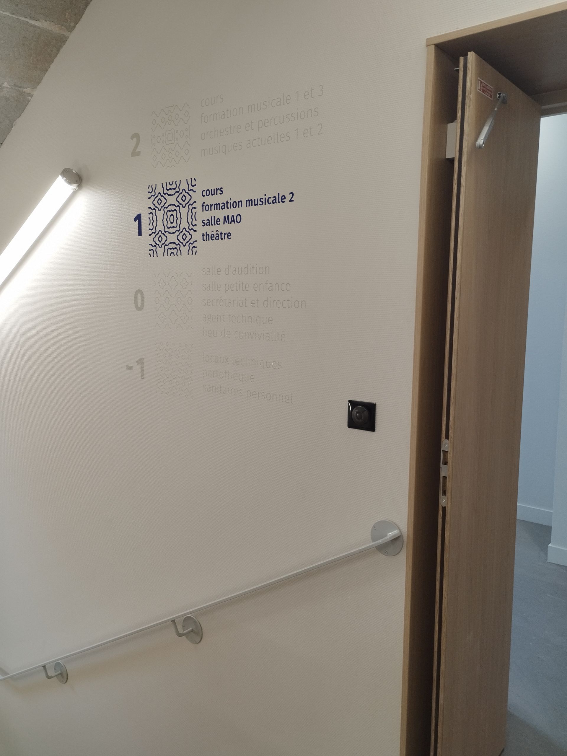 Signalétique de bâtiment Saint-Étienne et Lyon