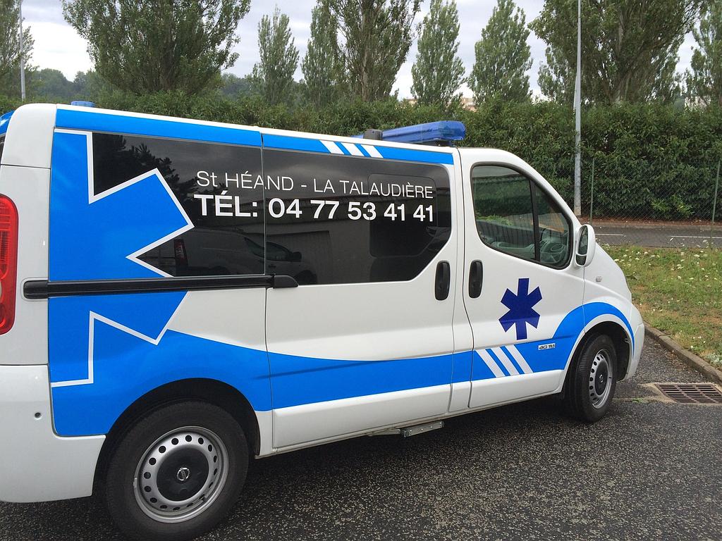 Décoration de tout type de véhicule, ambulance, PL.