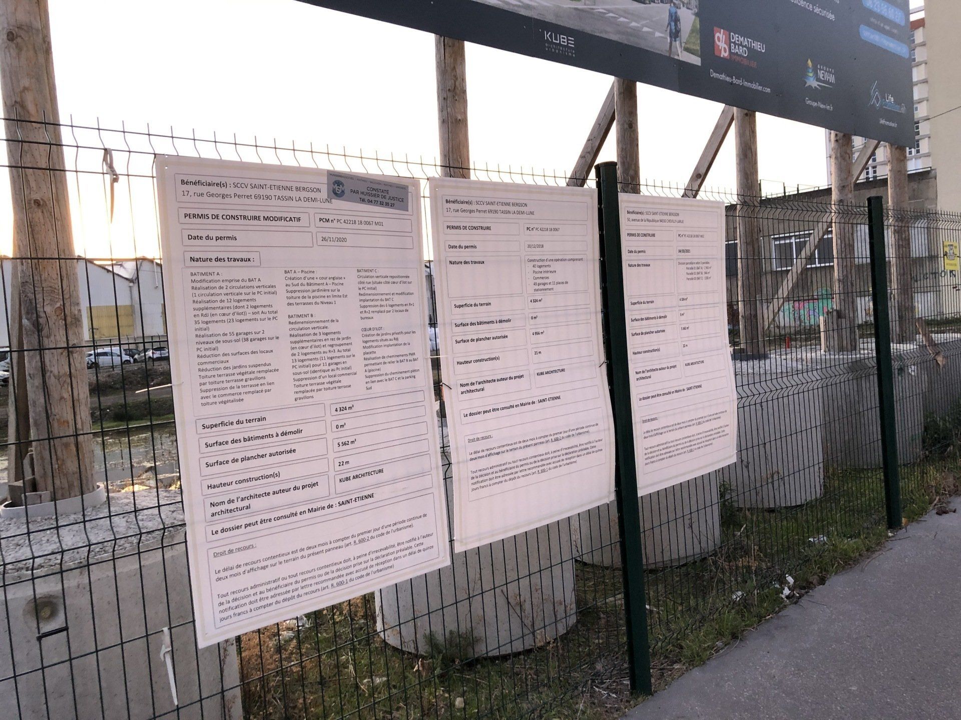 Panneaux de chantier, impression et installation