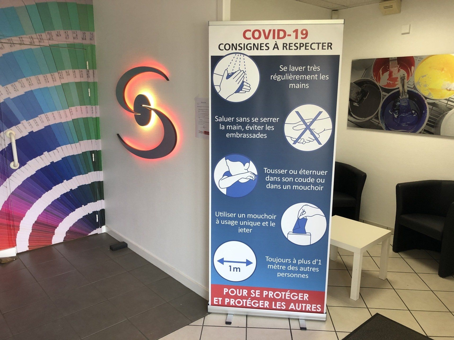 Impression et montage de Roll-Up publicitaire