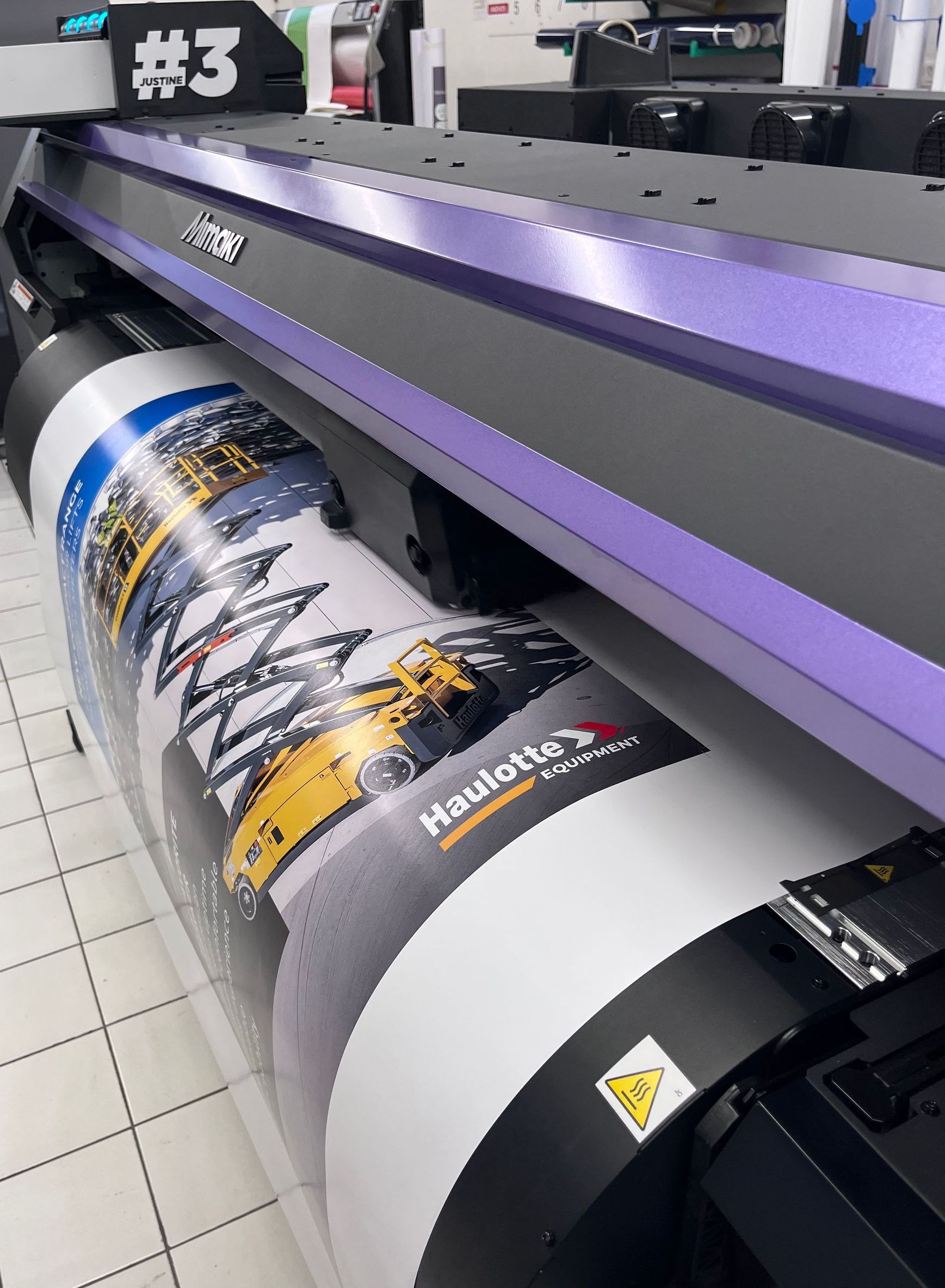 Impression adhésif et bache