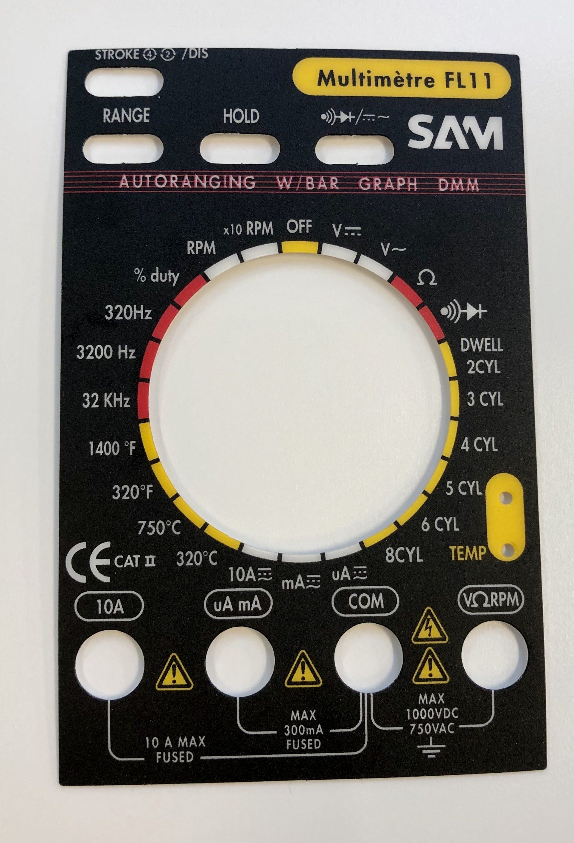 Sérigraphie en couleur sur support plastique