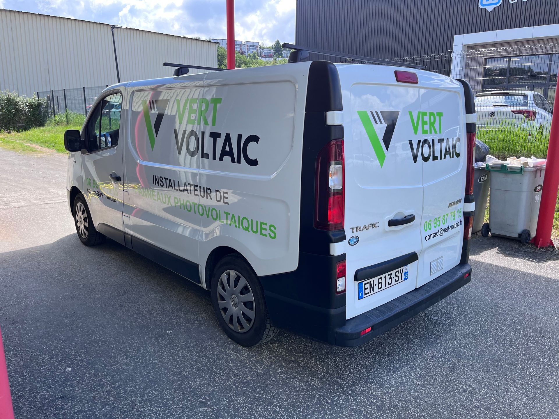 Adhésivage véhicule utilitaire Lyon et Saint-Etienne