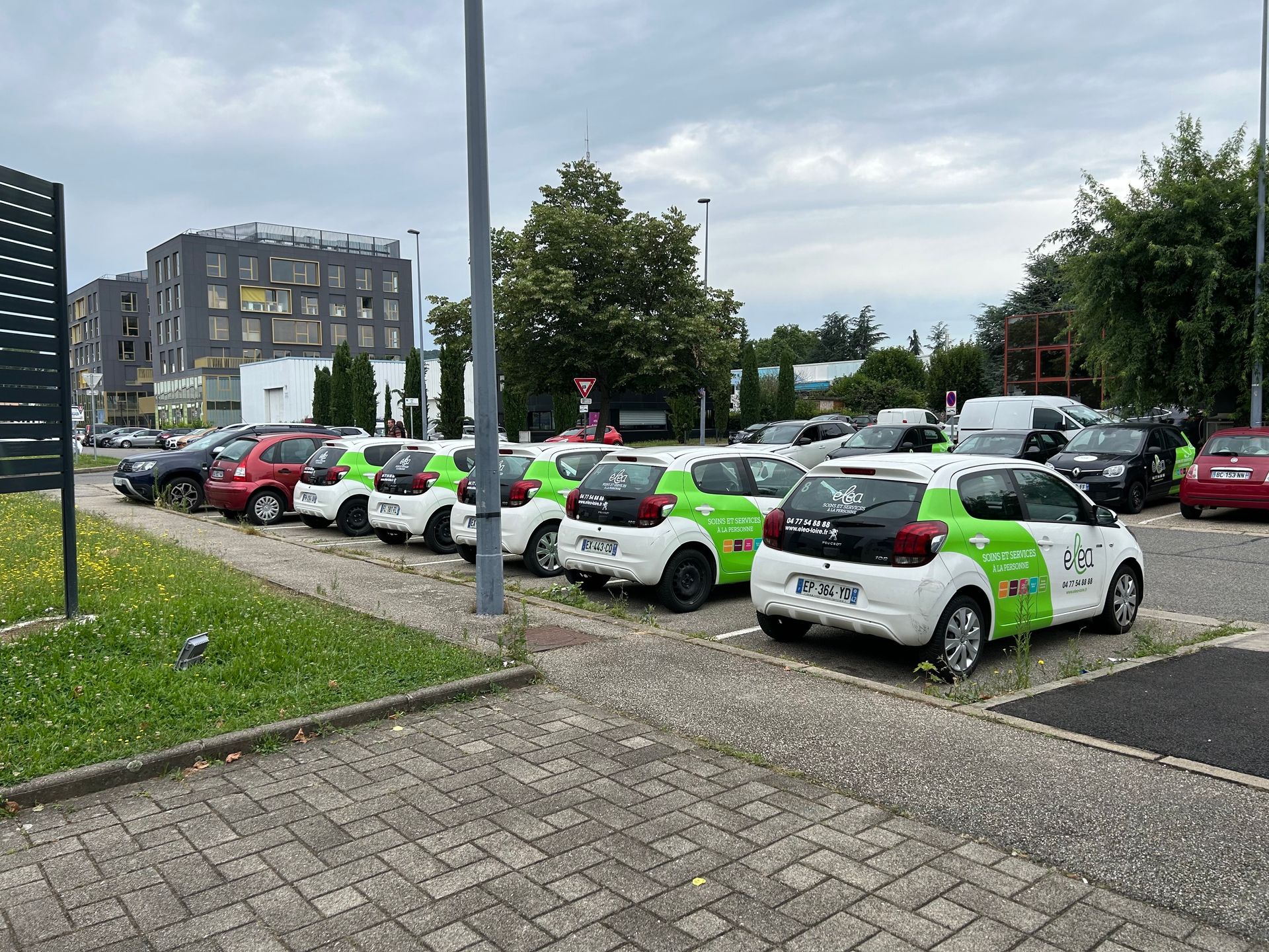 Décoration flotte de véhicule en adhésif Lyon