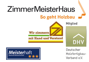 Zimmermeister Haus Logos