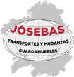 Josebas transports y mudanzas guardamuebles logo on a map.