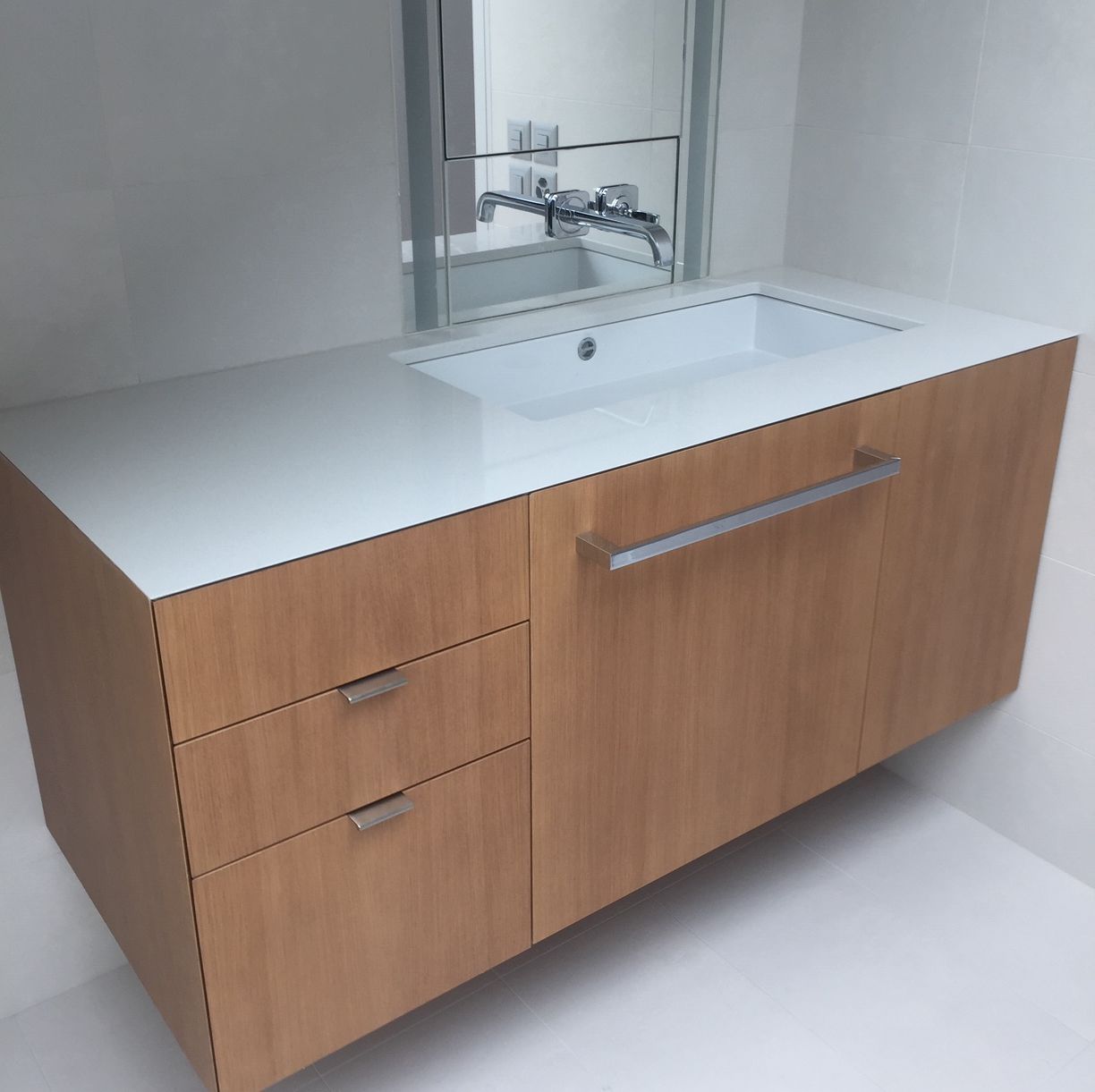 Meuble de salle de bain - Menuiserie Jobo - Carouge