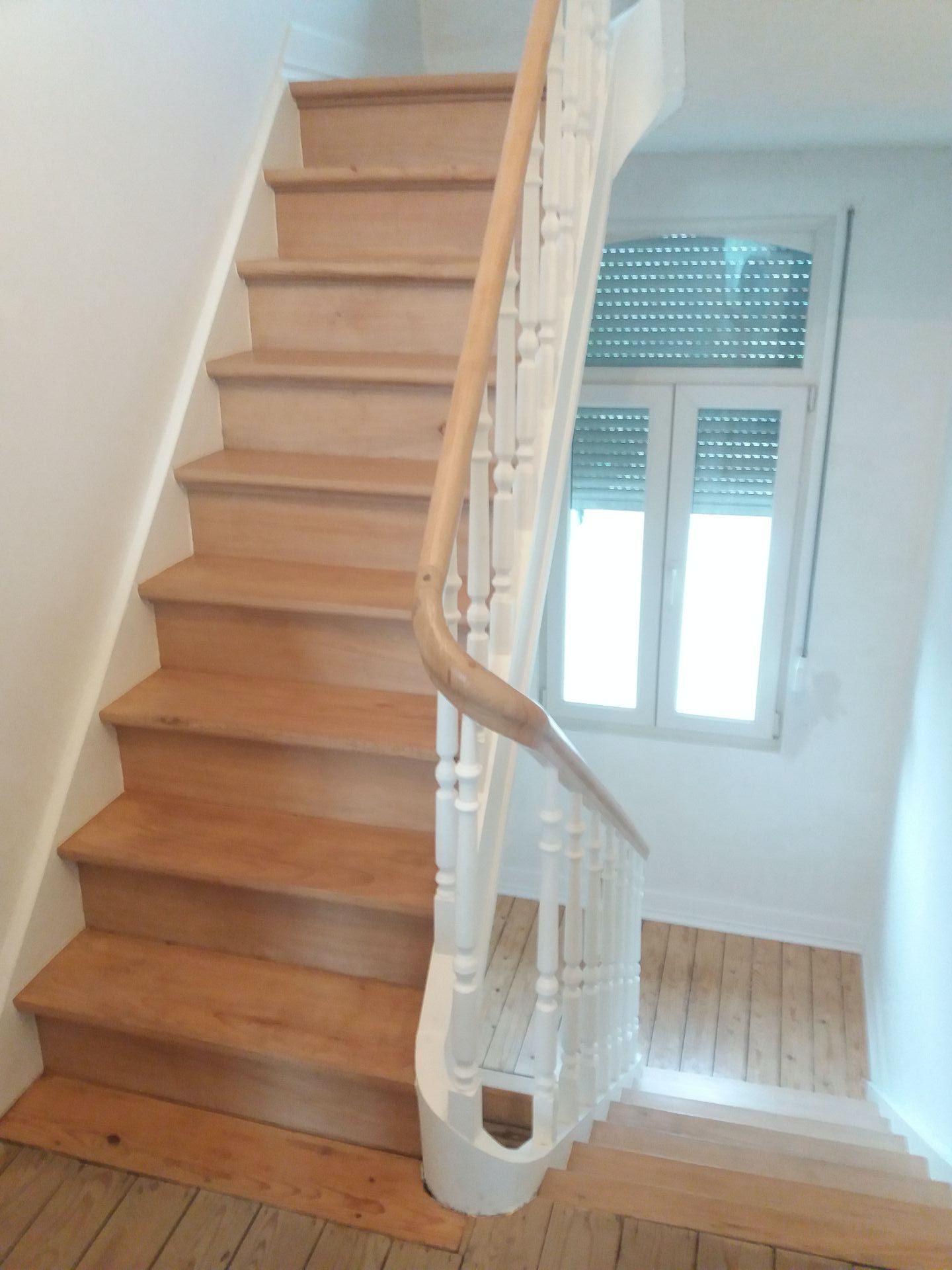 zandstralen trap Mechelen, luchtgommen trap Mechelen