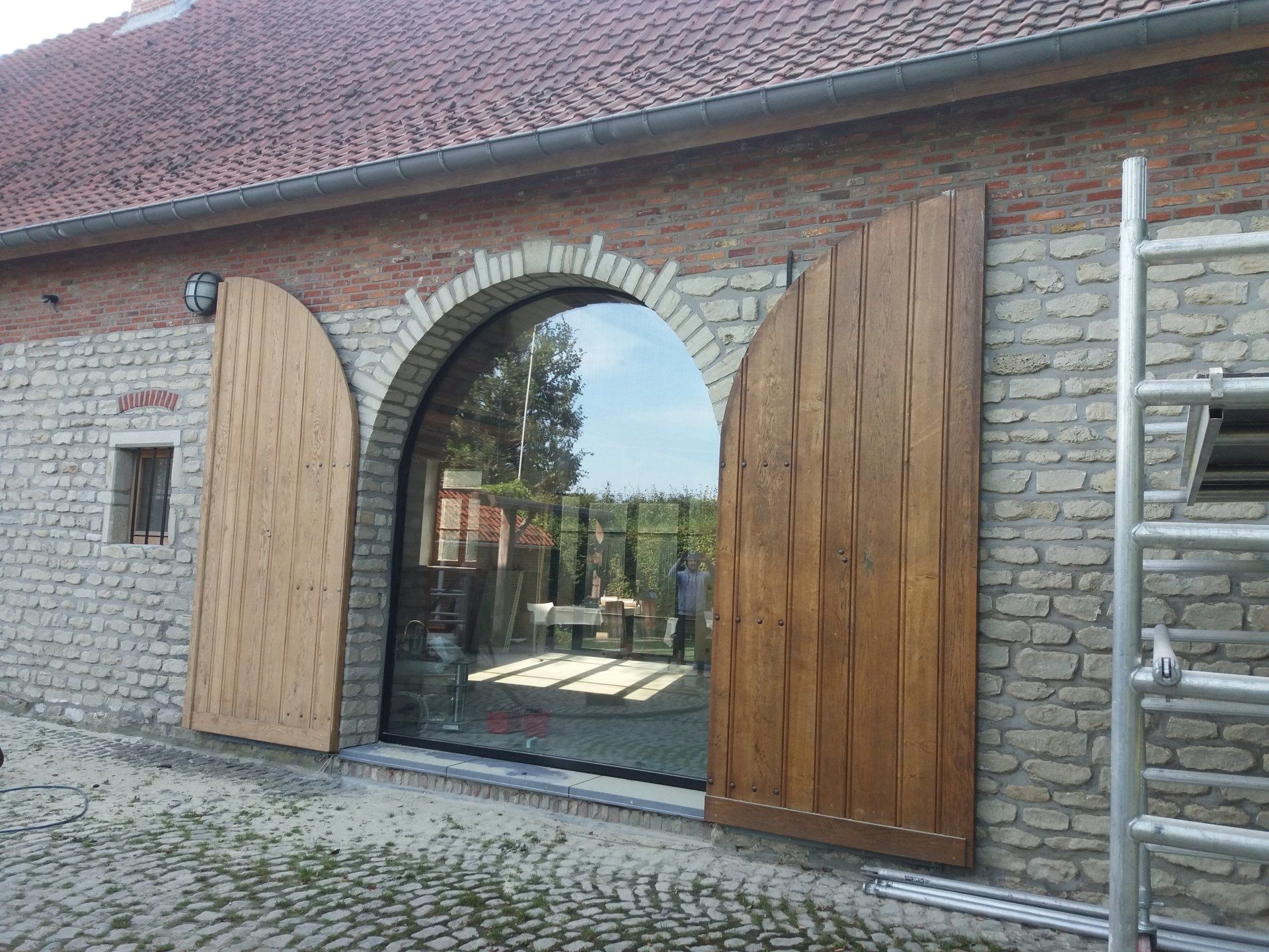 zandstralen deuren, luchtgommen deuren