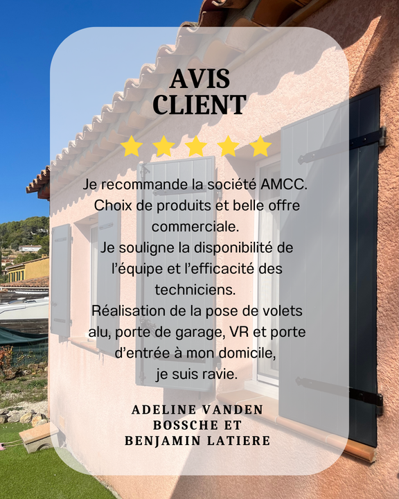 Avis client de M. et Mme Latière.