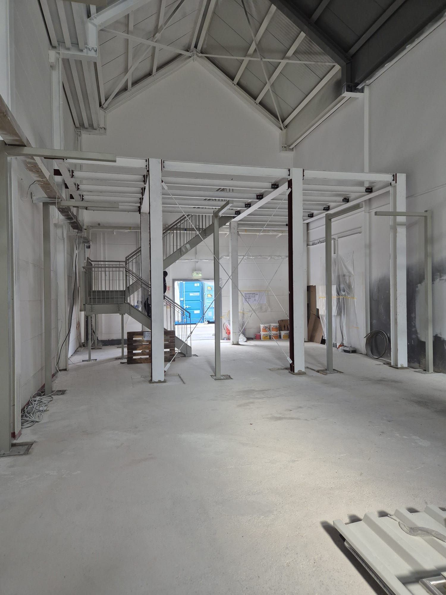 Lagerbühnen aus Stahl