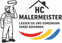 Maler mit Farbrolle, Logo für 
