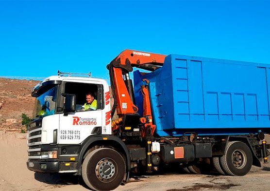  Transportes Romano persona dentro de camión