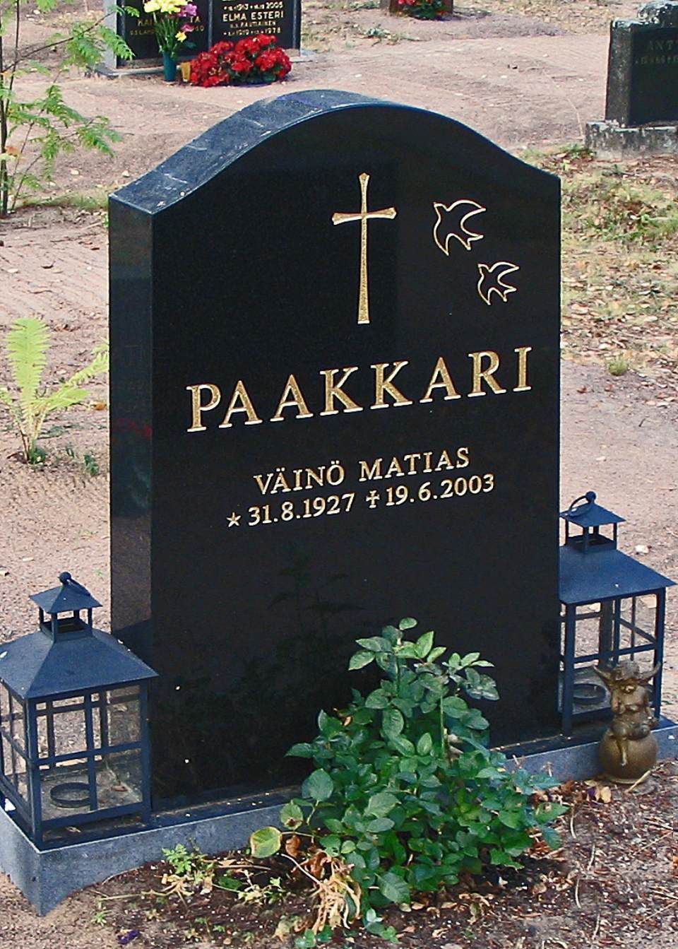 Vaasan Hautakivi & Kaiverrus