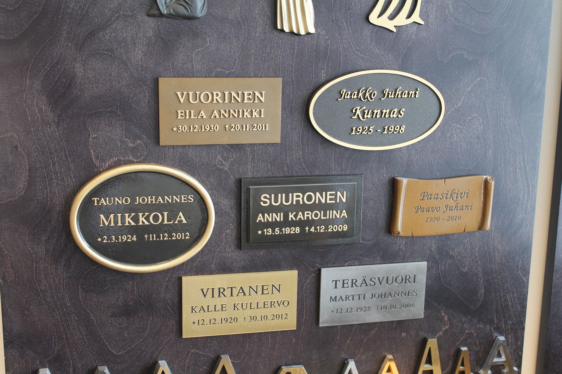 Vaasan Hautakivi & Kaiverrus